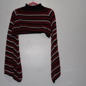 Striped Cropped Sweater